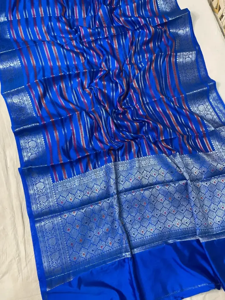 Semi Katan Sof Silk Saree