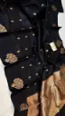 Classic Black Banarasi Silk with Rich Zari Work
